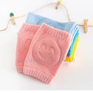 1 Pair Baby Knee Pads Unisex Breathable Elastic Anti Skid