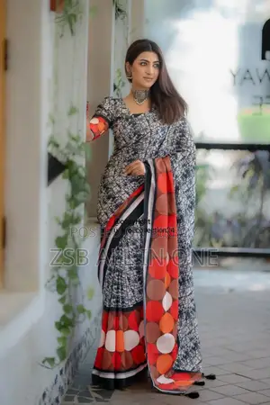 ঈদ শাড়ী সাথে ব্লাউজ পিস