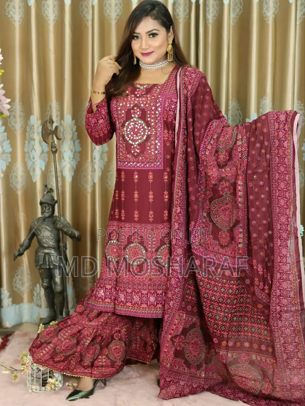 Exclusive Ready Ghararah 3 Pieces