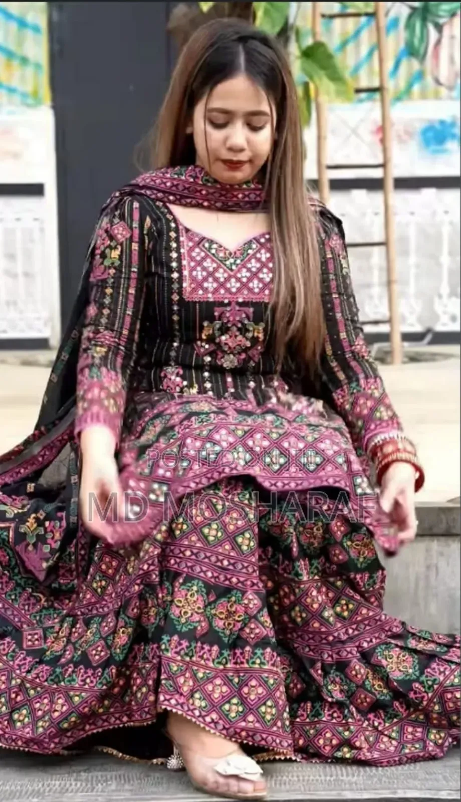 Exclusive Ready Ghararah 3 Pieces