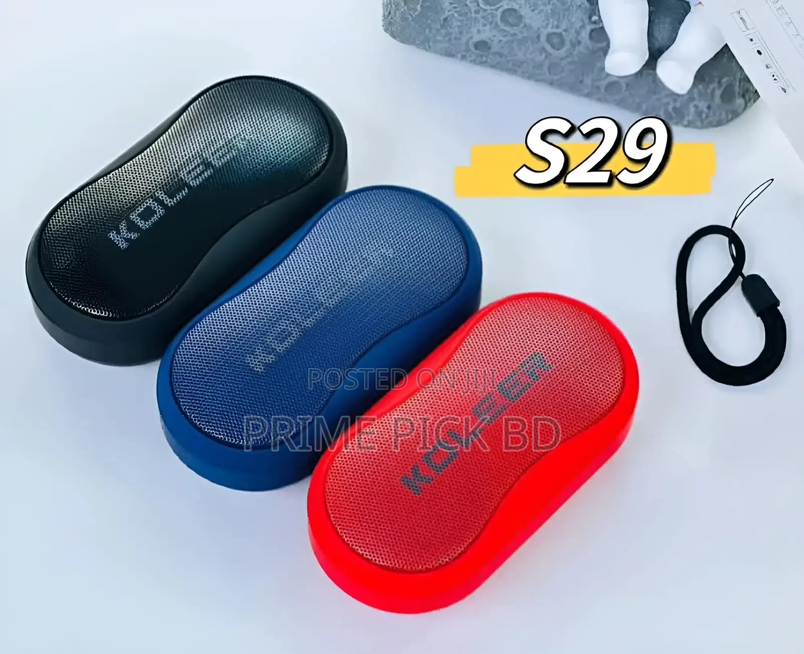 Koleer S29 Wireless Speaker – Powerful Sound, Ultimate Port