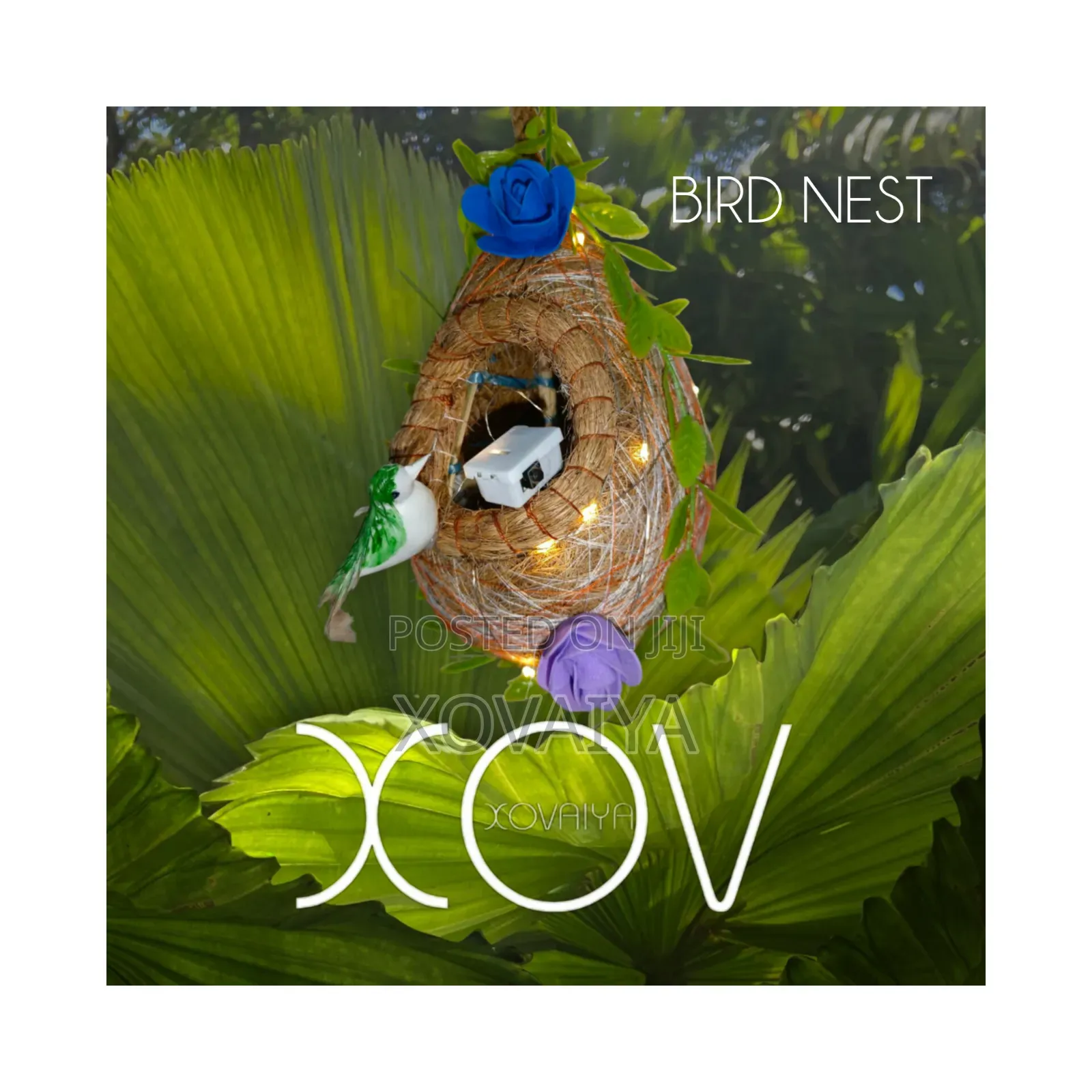 Handcrafted Hanging Nest Light