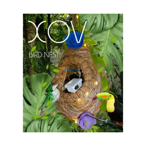 Handcrafted Hanging Nest Light