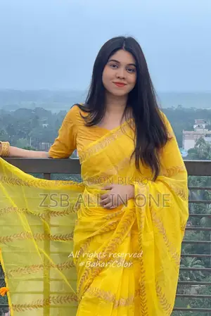 Block Print Saree With Blouse Piece
