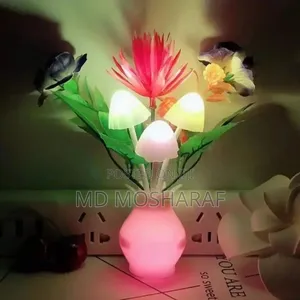 Amecolor Changing Mushroom Dream Sensor Led Night