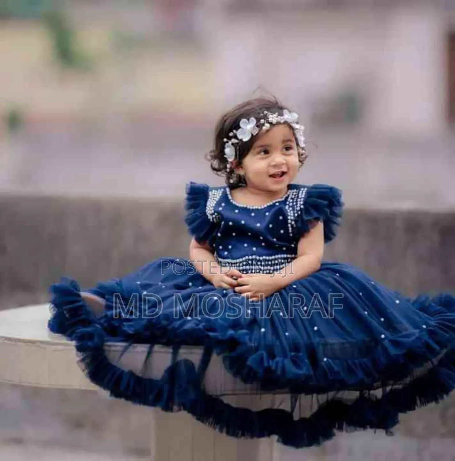 Baby Party Dress
ফেব্রিক্সঃ এসি নেট কাপড়।
বডিতে পুতির কাজ