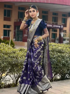 Indian Soft Katan Sharee