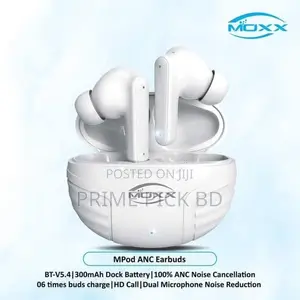 Photo - Moxx Mpod TWS Earbuds White