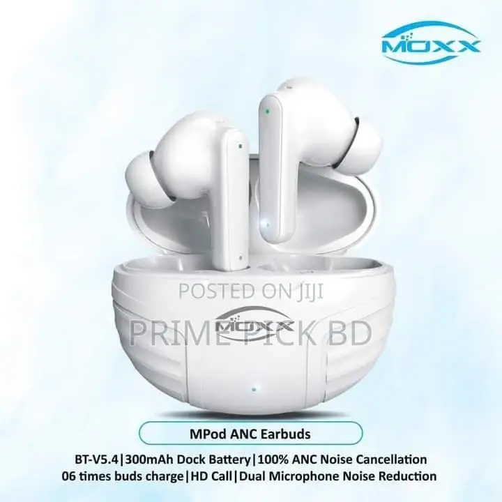 Moxx Mpod TWS Earbuds White