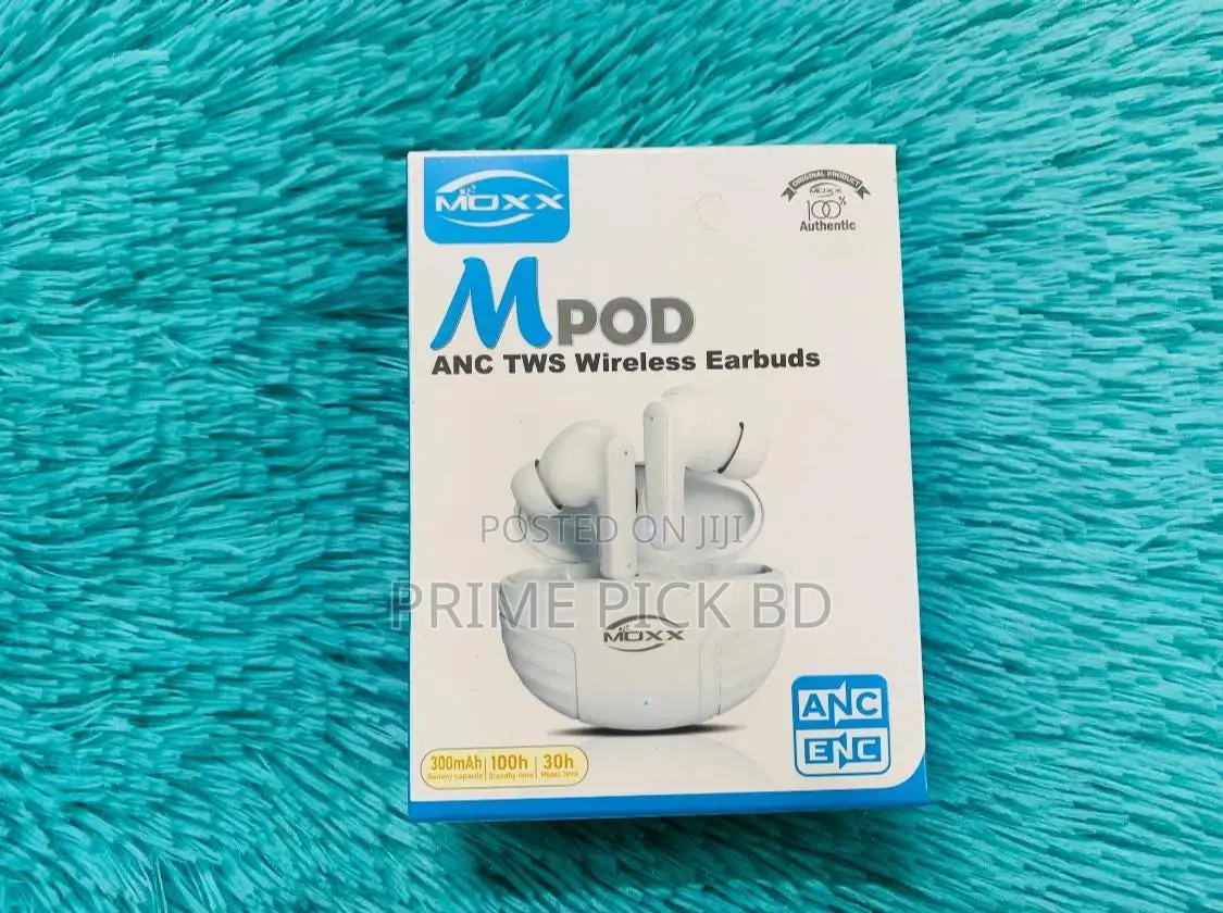 Moxx Mpod TWS Earbuds White