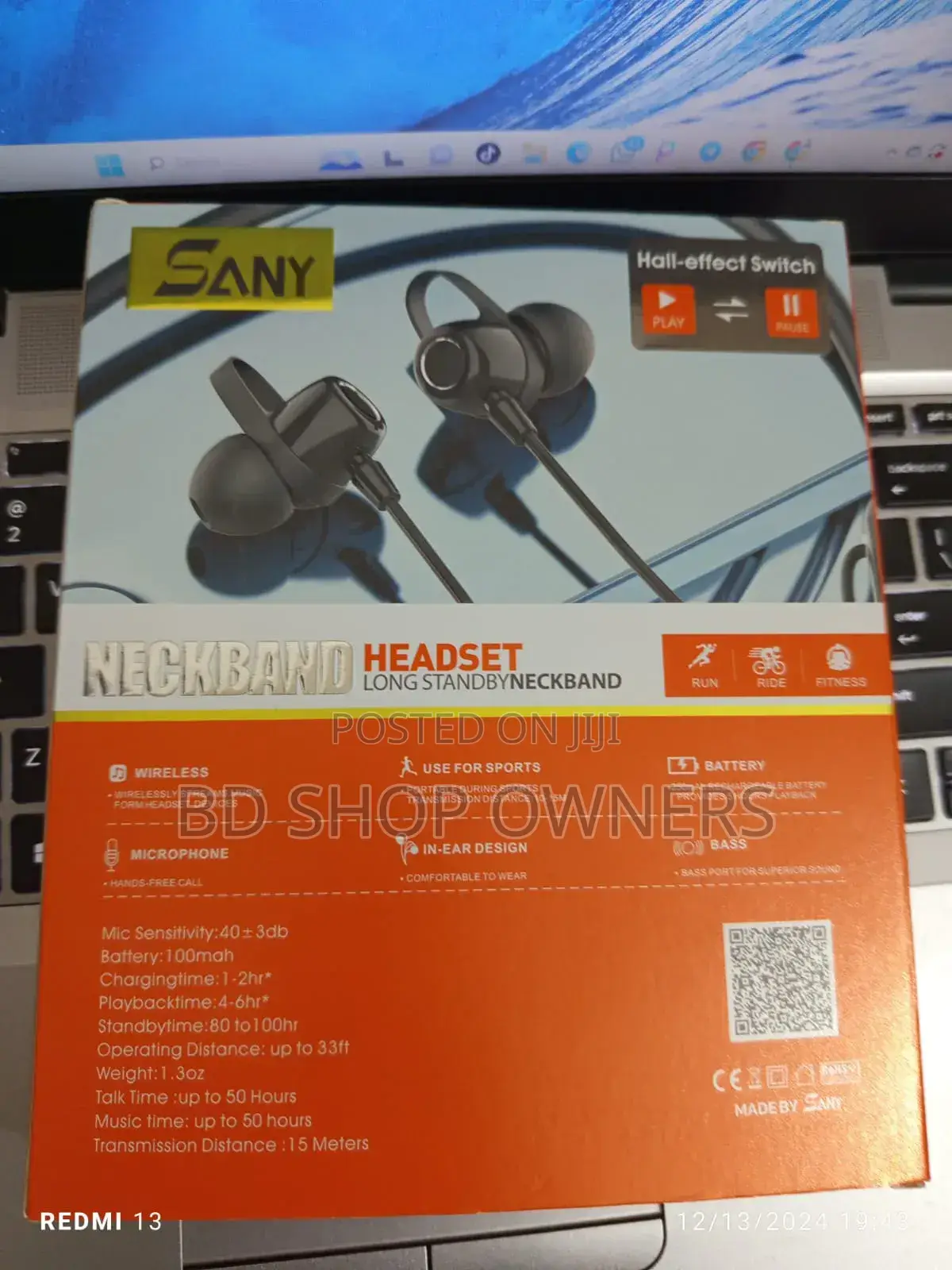  Sany S-145 নেকব্যান্ড হেডসেট