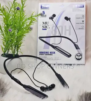  Sany Bt Shine Hanging Neck Sports Earphones 