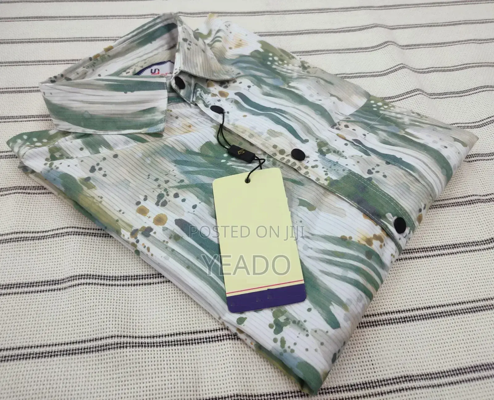 Luxury China Magnet Cotton Full Sleeve Print Shirt