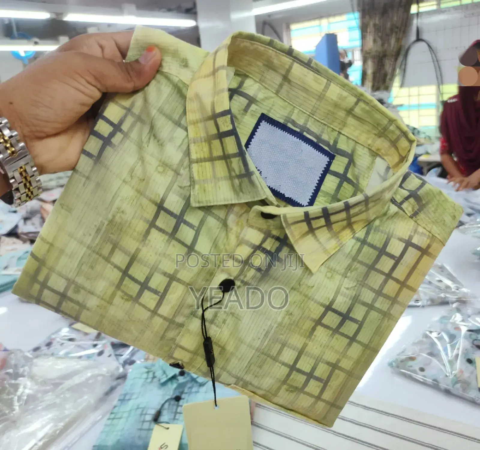 Luxury China Magnet Cotton Full Sleeve Print Shirt