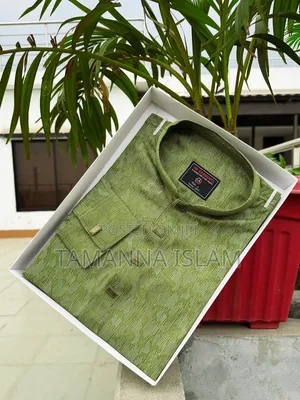 Photo - Premium Cotton Print Panjabi