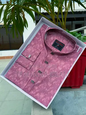 Premium Cotton Print Panjabi