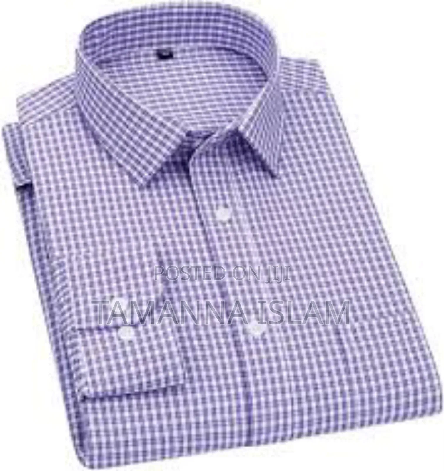 Cotton Official Formal Check Shirt