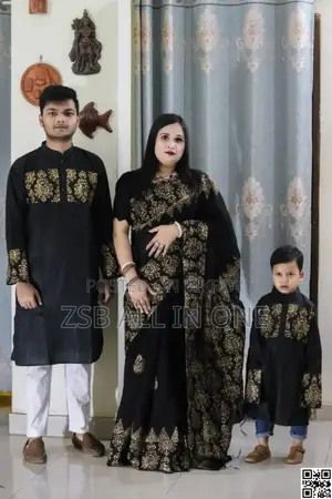 এক্সক্লুসিভ শাড়ি পাঞ্জাবি সেট