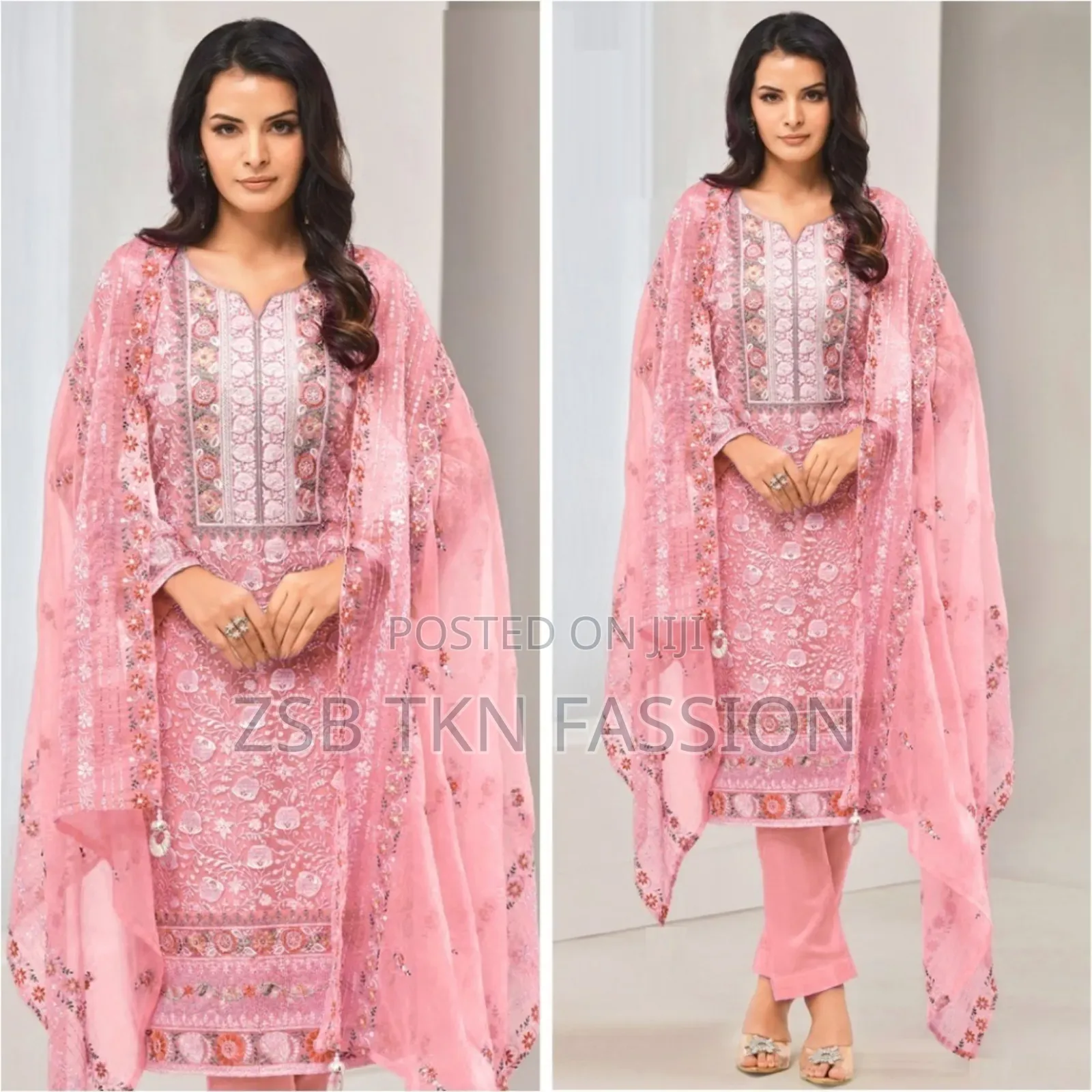 Indian 3 Pis Georgette
