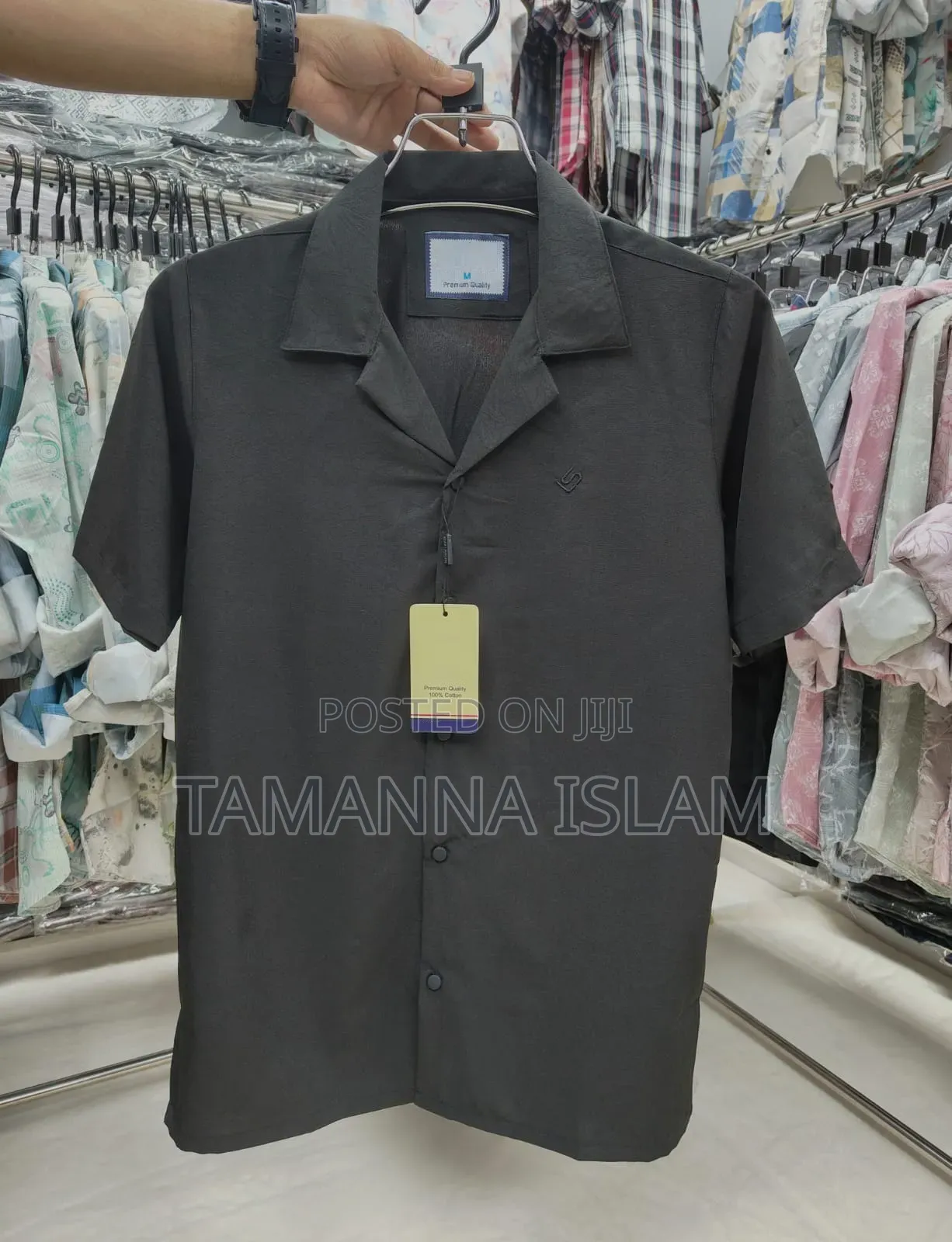 Dropped Shoulder Half Sleeve Shirt