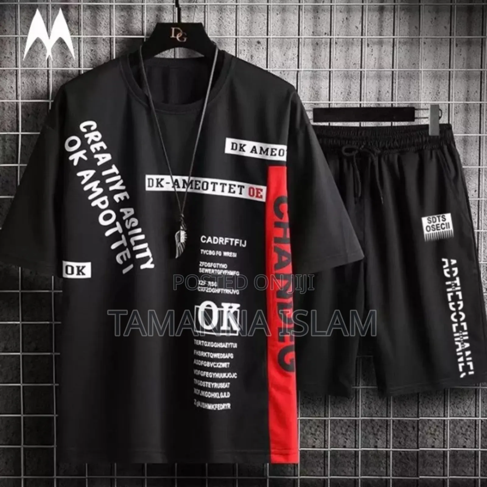 T-Shirt Half Pant Set