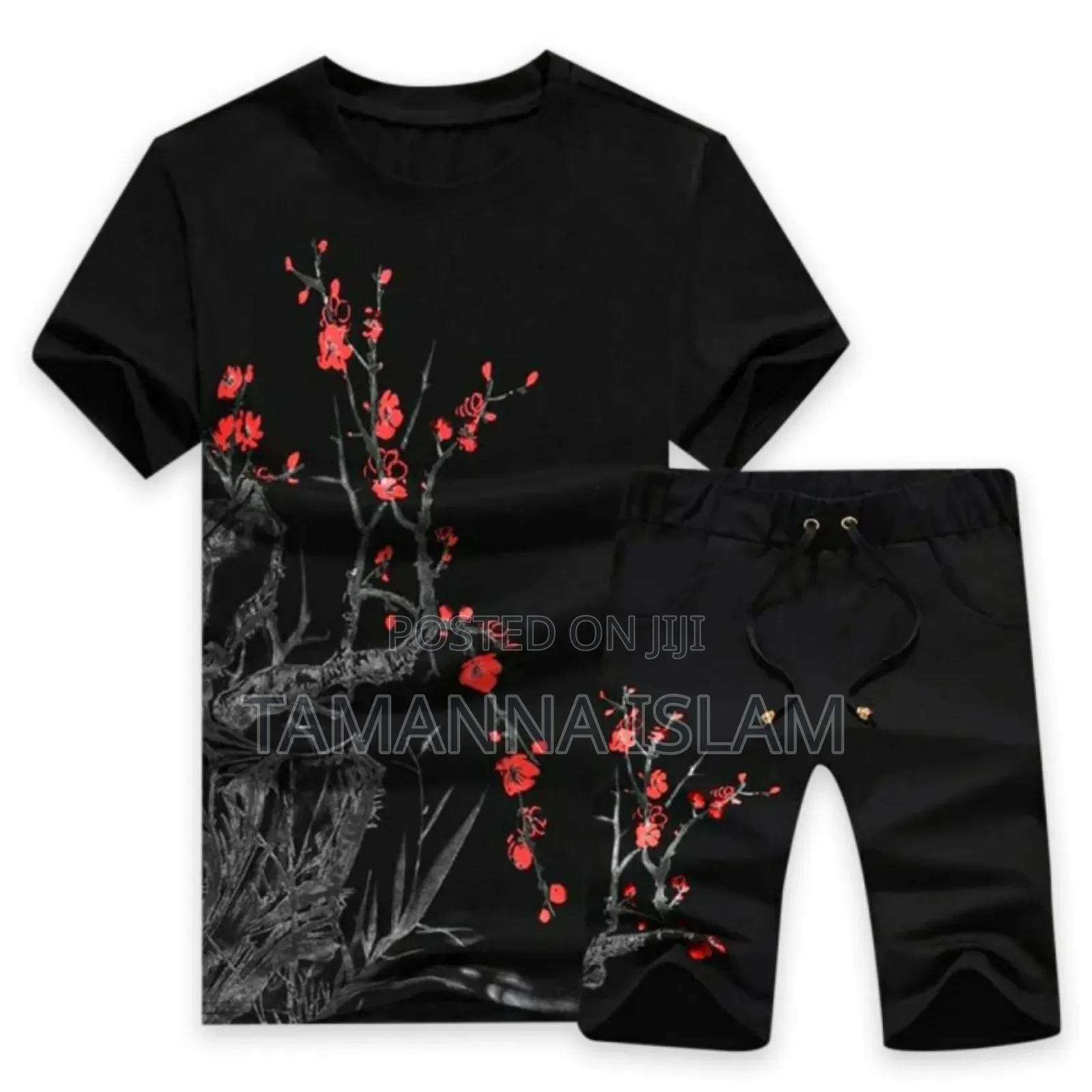 T-Shirt Half Pant Set