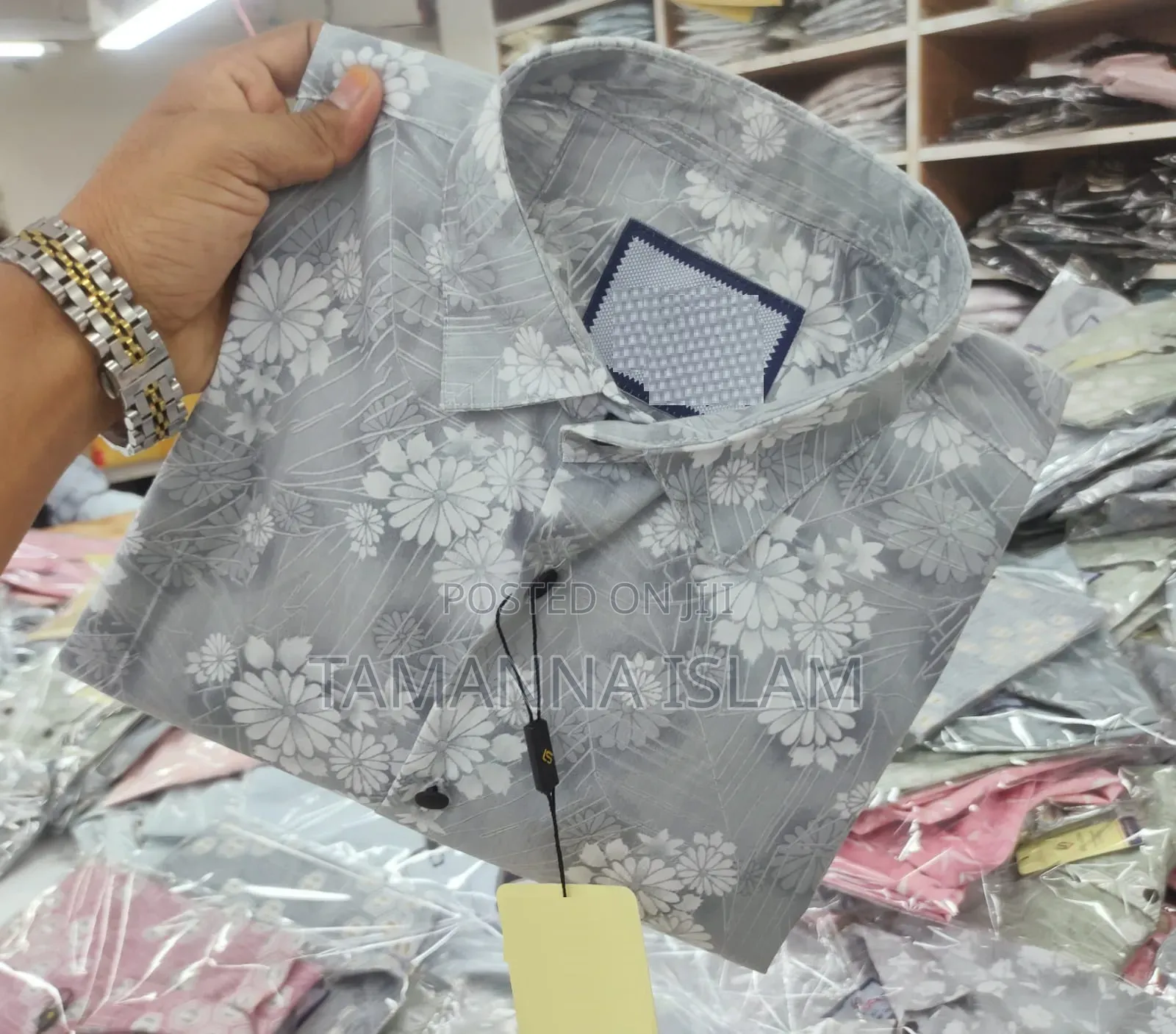 Pure Cotton Full Sleeve Print Shirt