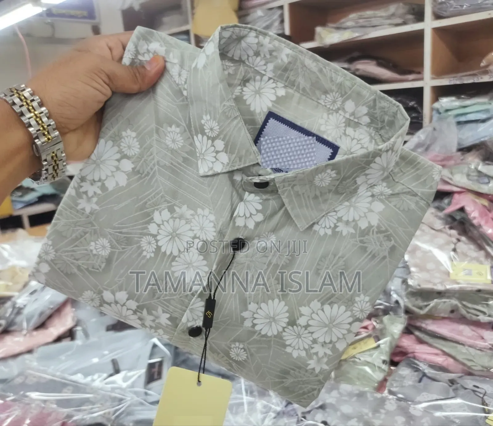 Pure Cotton Full Sleeve Print Shirt