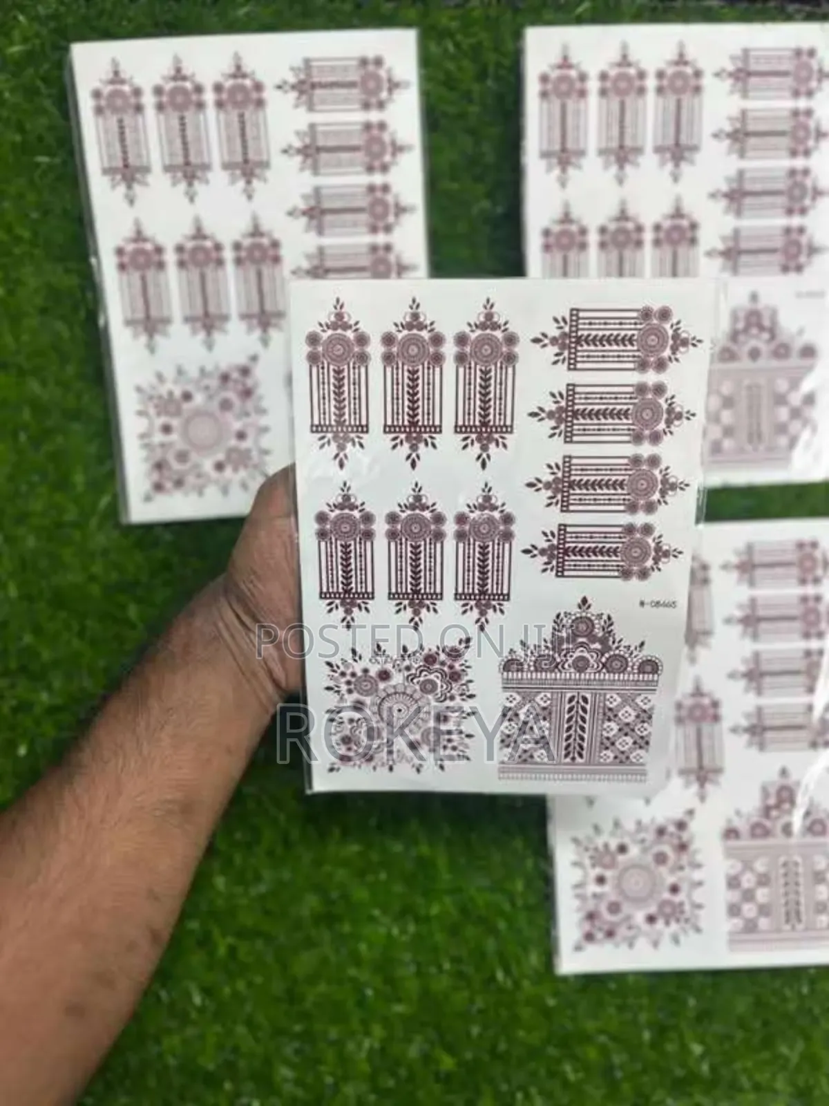 Mehendi Design Sticker