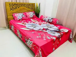 Premium 3D Bedsheet Four Piece Set