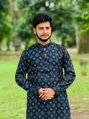 Photo - Cotton Printed Panjabi