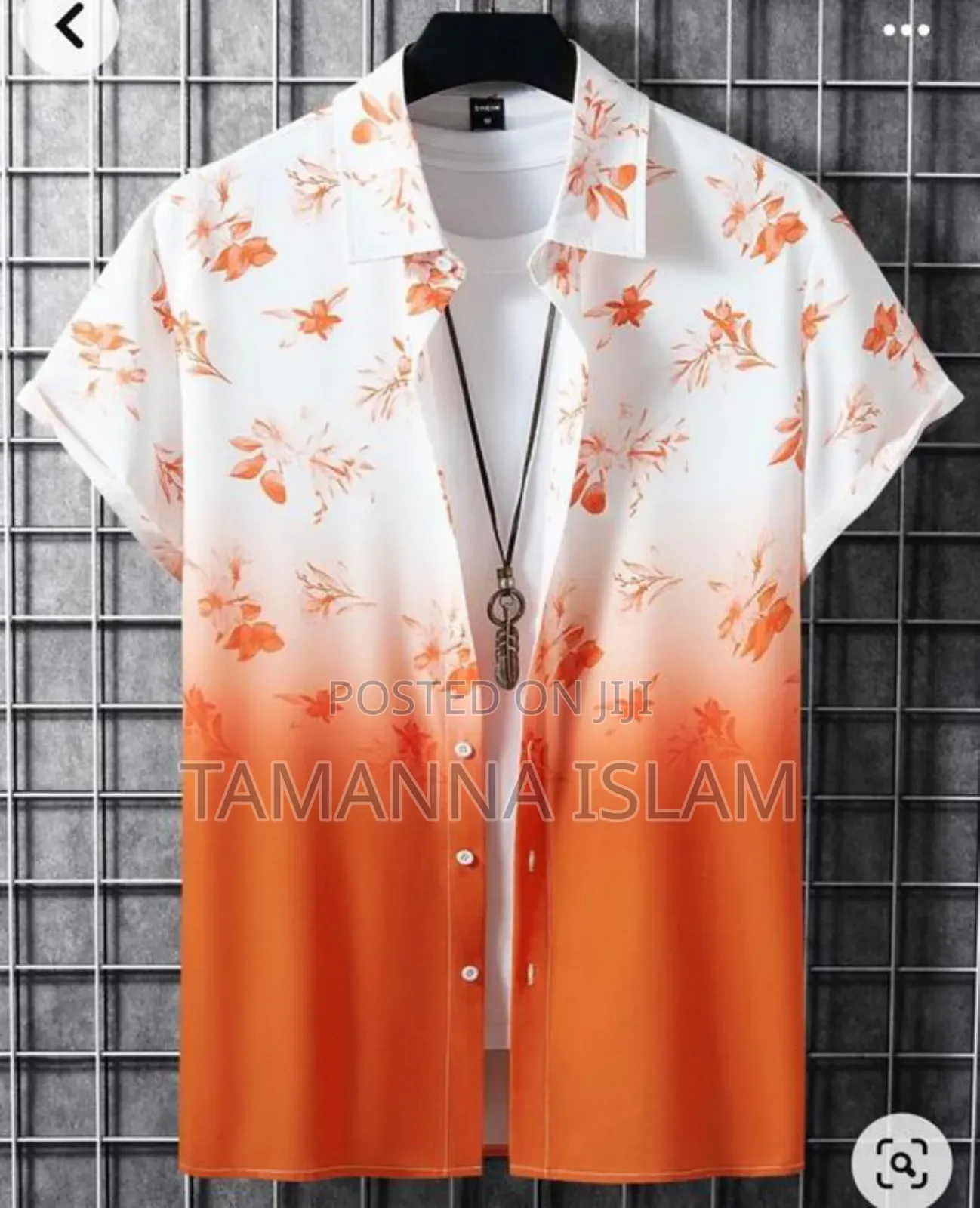 Half Sleeve Cotton Shirt for Men