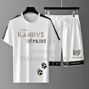 Combo Half T-Shirt and 3 Quarter Pants for Man