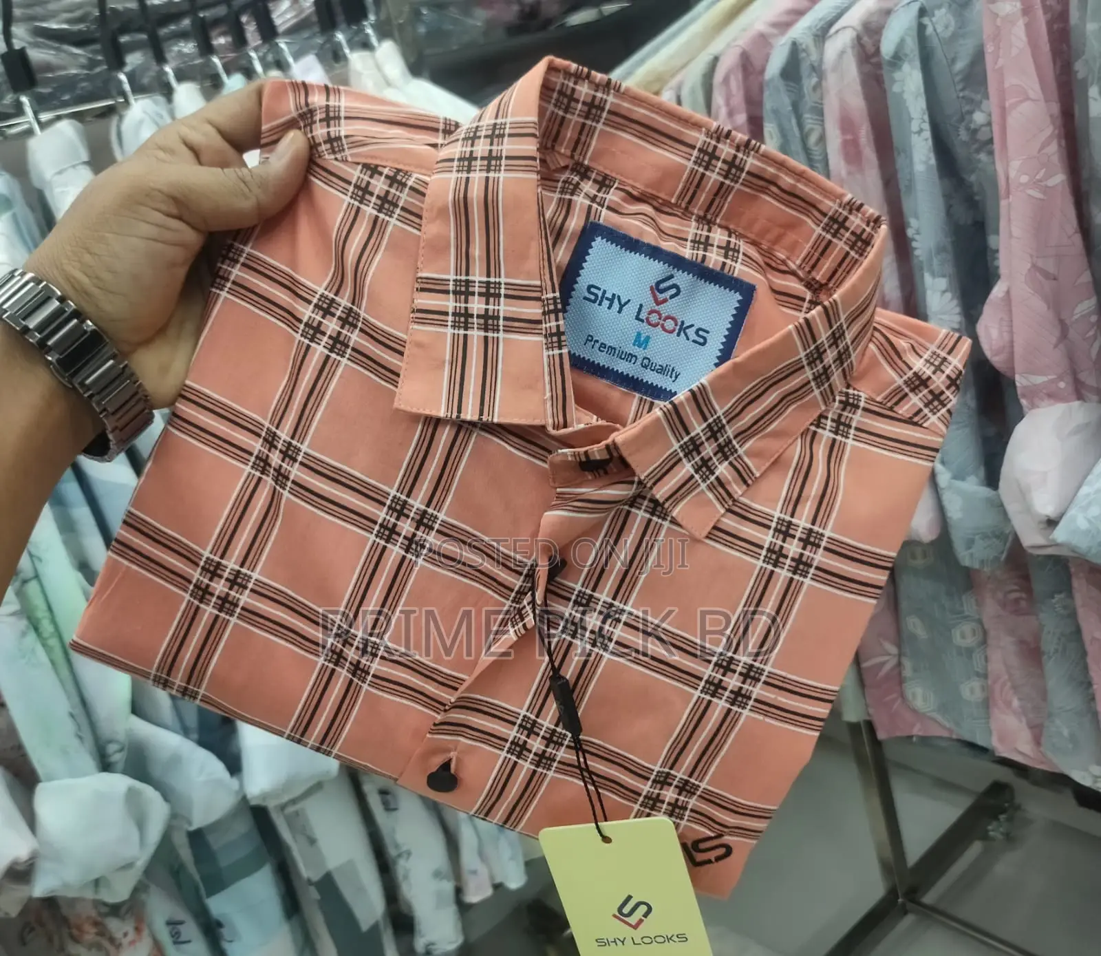 Pure Cotton Full Sleeve Check Shirt for Men's