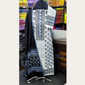 Photo - New Exclushive High Qualitiey Cotton Printed Three Piece