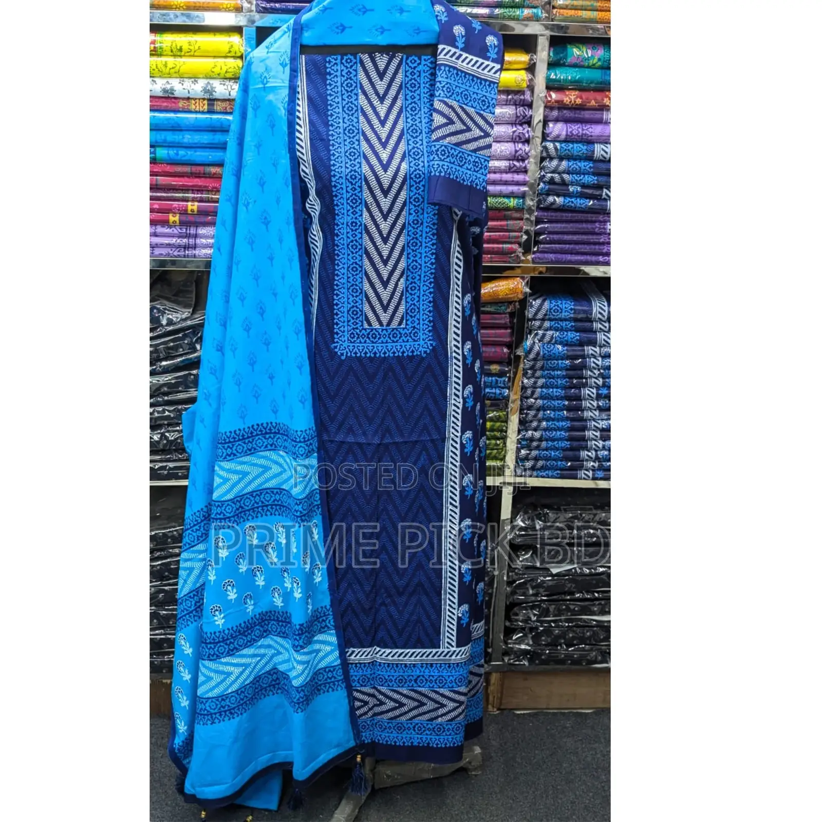 New Exclushive High Qualitiey Cotton Printed Three Piece