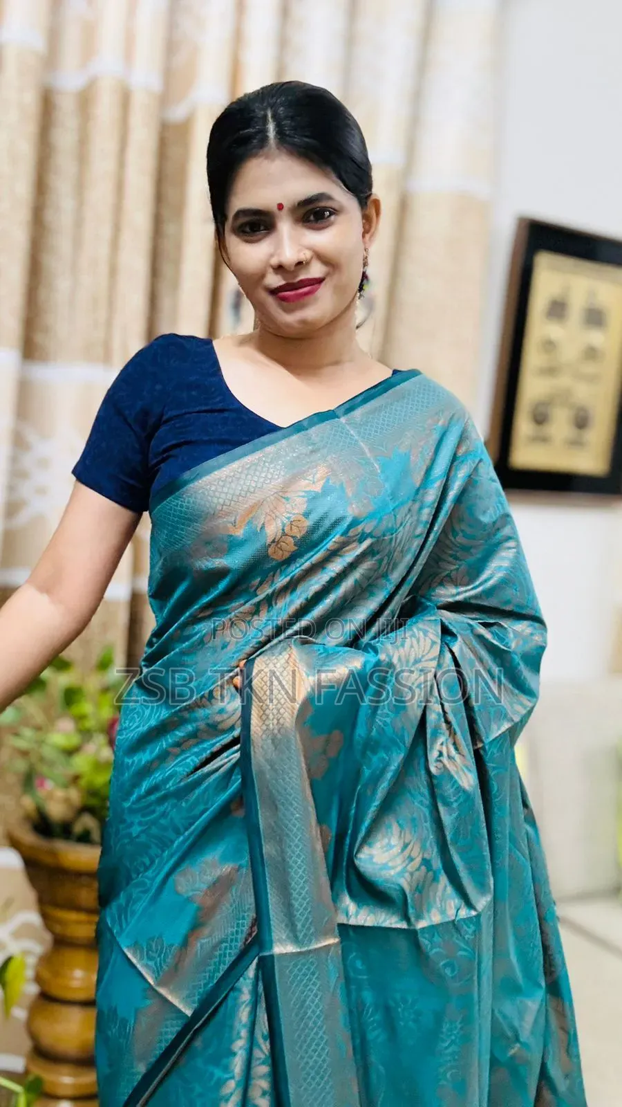 Silk Katan Sarees Made by Weavers