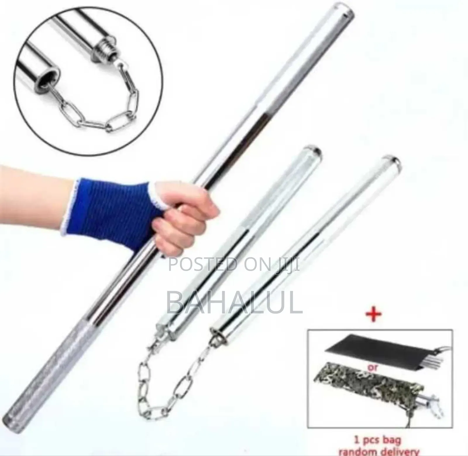 Bruce Lee 2 in 1 Steel Nunchaku
