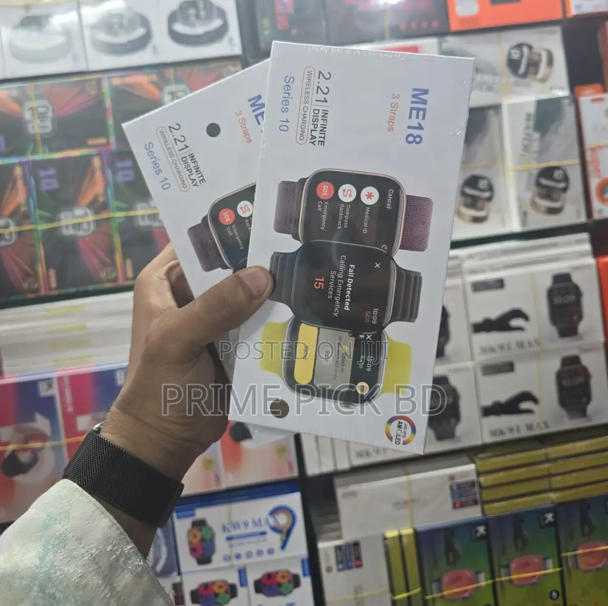 Me 18 Smart Watch –Advanced Design for an Active Lifestyle