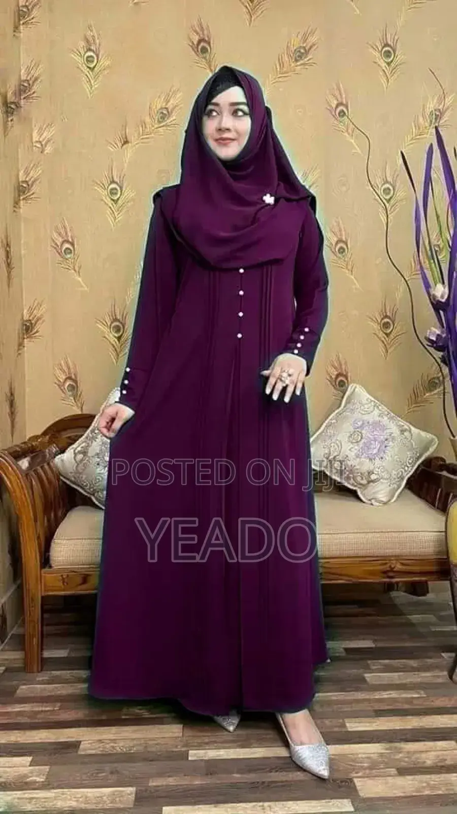 Dubai Cherry Borka (Only Borka)