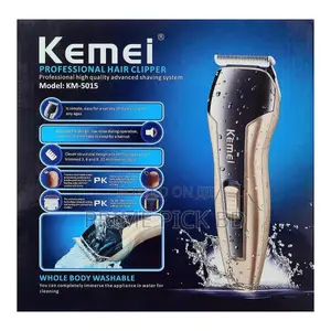 Kemeikm-5015 Professional High-Quality Washable Hairclipper