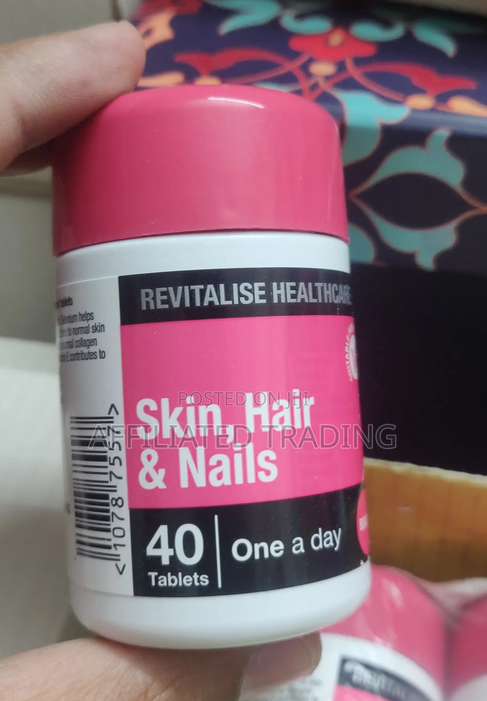 Skin Hair Nail 40 Tablets Multivitamin New Formula