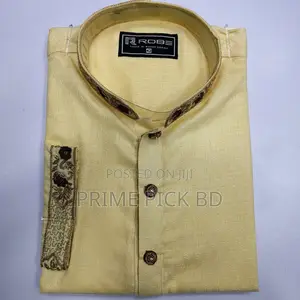 Photo - Indian Cotton Gorgeous Karchupi Panjabi