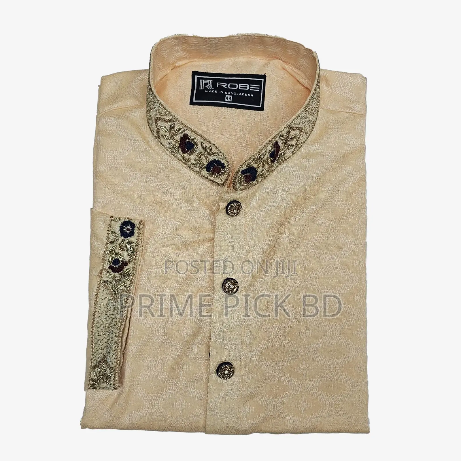 Indian Cotton Gorgeous Karchupi Panjabi