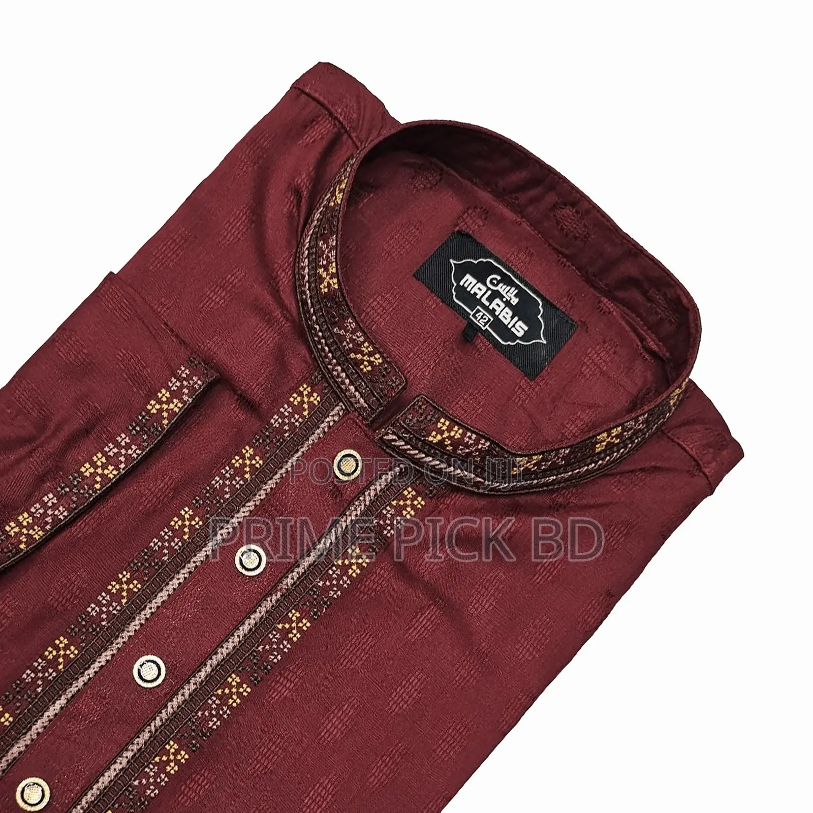 Exclusive Embroidery Cotton Panjabi