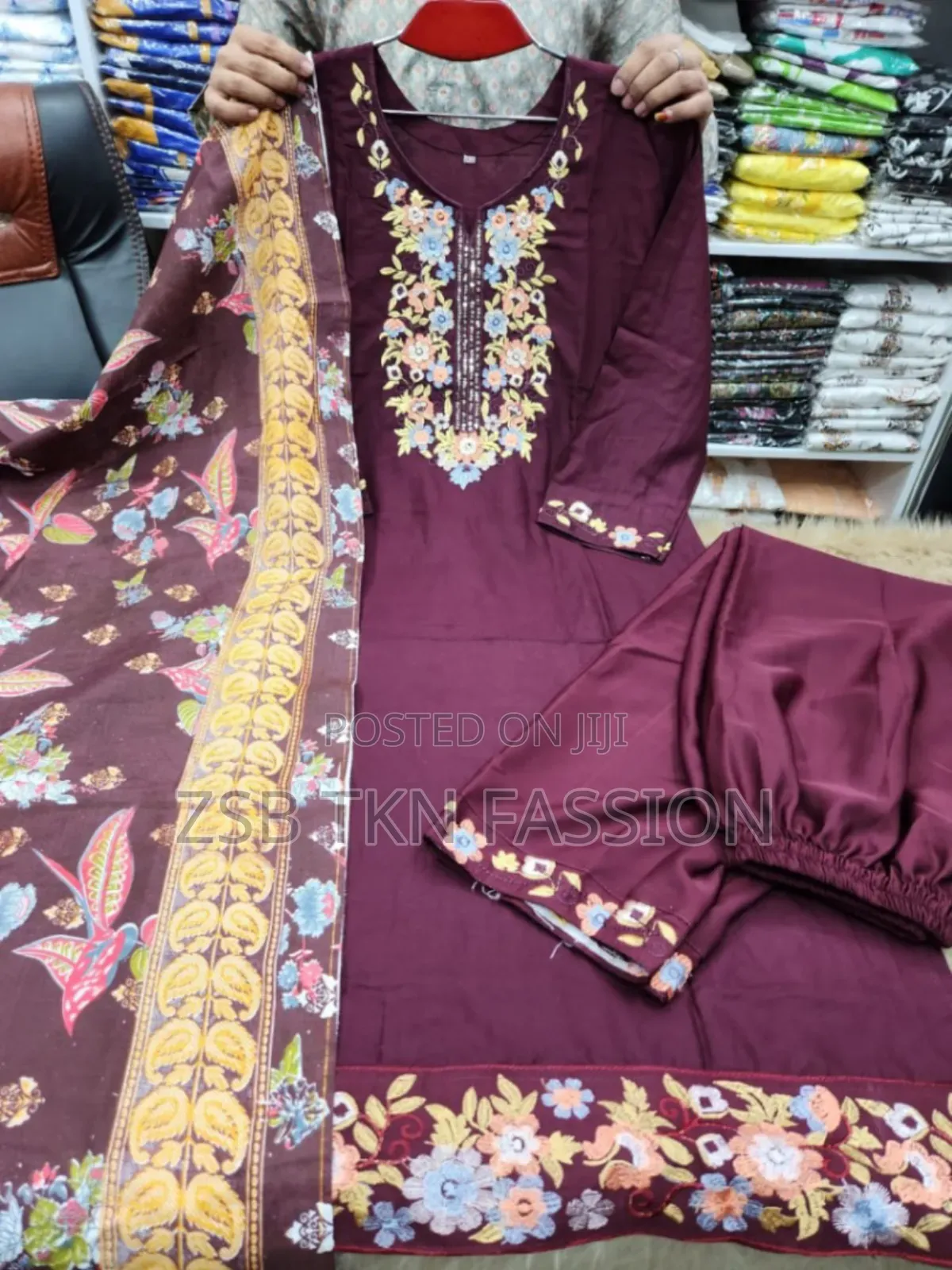 Vip Linen Cloth on the Floor