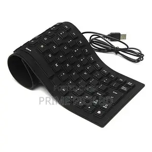 Photo - Flexible Silicone Keyboard Ultimate Portability, Durability