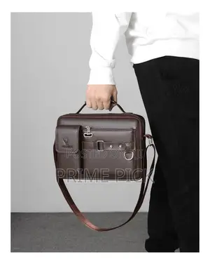 Photo - Weixier Men’S Pu Leather Shoulder Bag Stylish Functional!