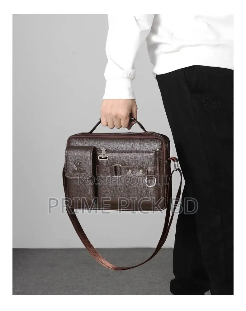 Weixier Men’S Pu Leather Shoulder Bag Stylish Functional!