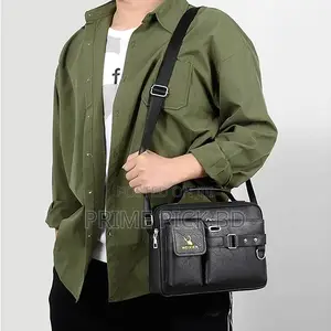 Weixier Men’S Pu Leather Shoulder Bag Stylish Functional!